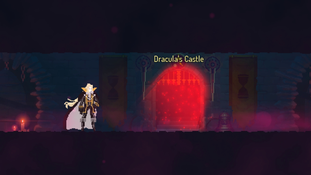 Dead Cells Return to Castlevania에서 Dracula 성의 두 번째 입구