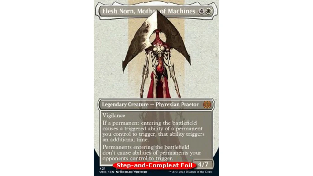 elsh-norn-mother-of-machines-step-and-compleat-foil-version-2-magic-gthe-gathering-phyrexia-all-will-be-one
