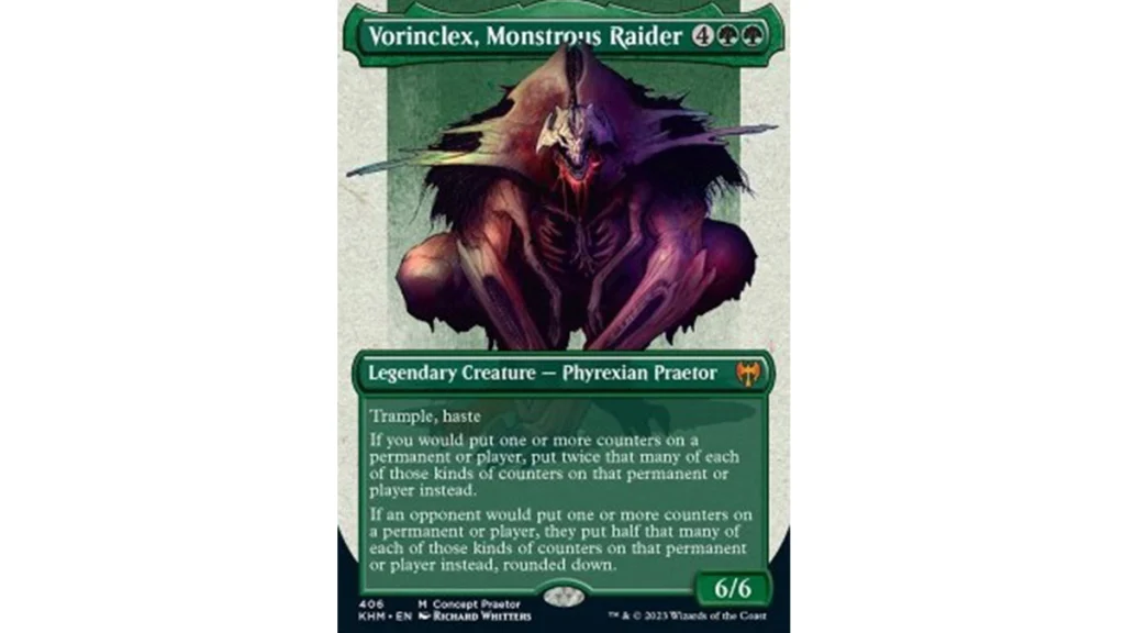 vorniclex-monsrous-raider-step-and-compleat-foil-magic-the-gathering-phyrexia-all-will-be-one